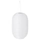 SOLVINDEN LED solcellsdriven taklampa, utomhus/oval vit, 43 cm