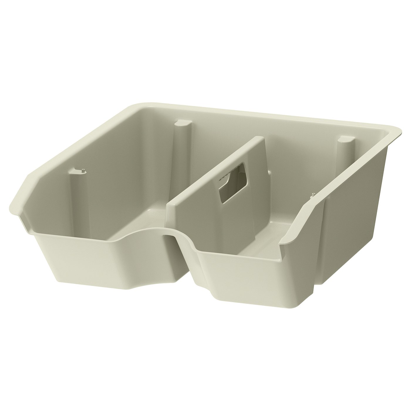 IKEA SORTERA insats med fack, beige, 38x45x14 cm