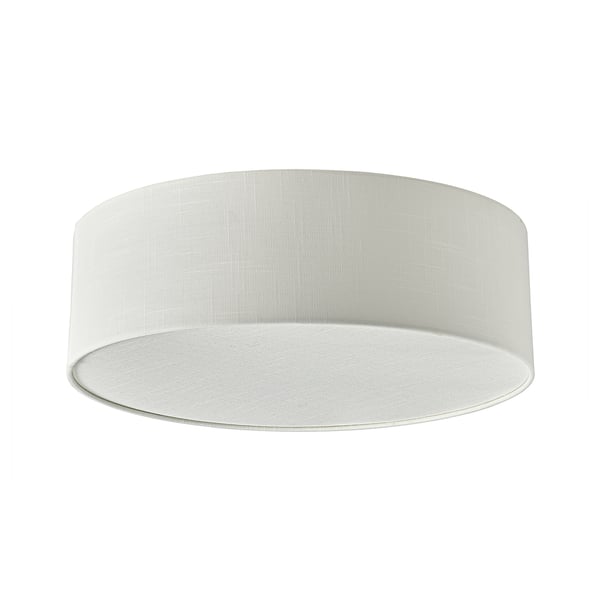 SPEGELROCKA Plafond, vit textil, 44 cm