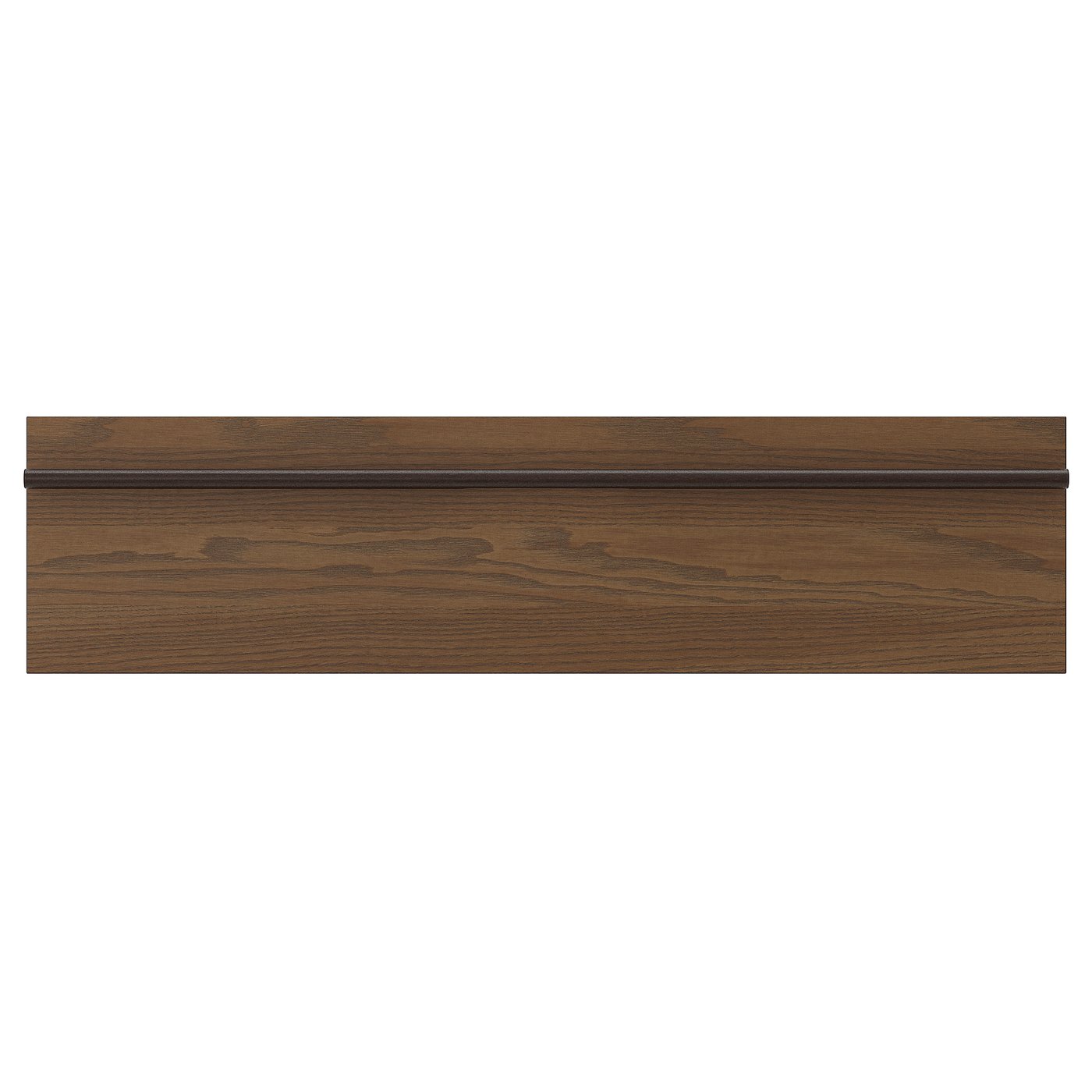 STENSTA Lådfront - mörkbrun askfaner 80x20 cm