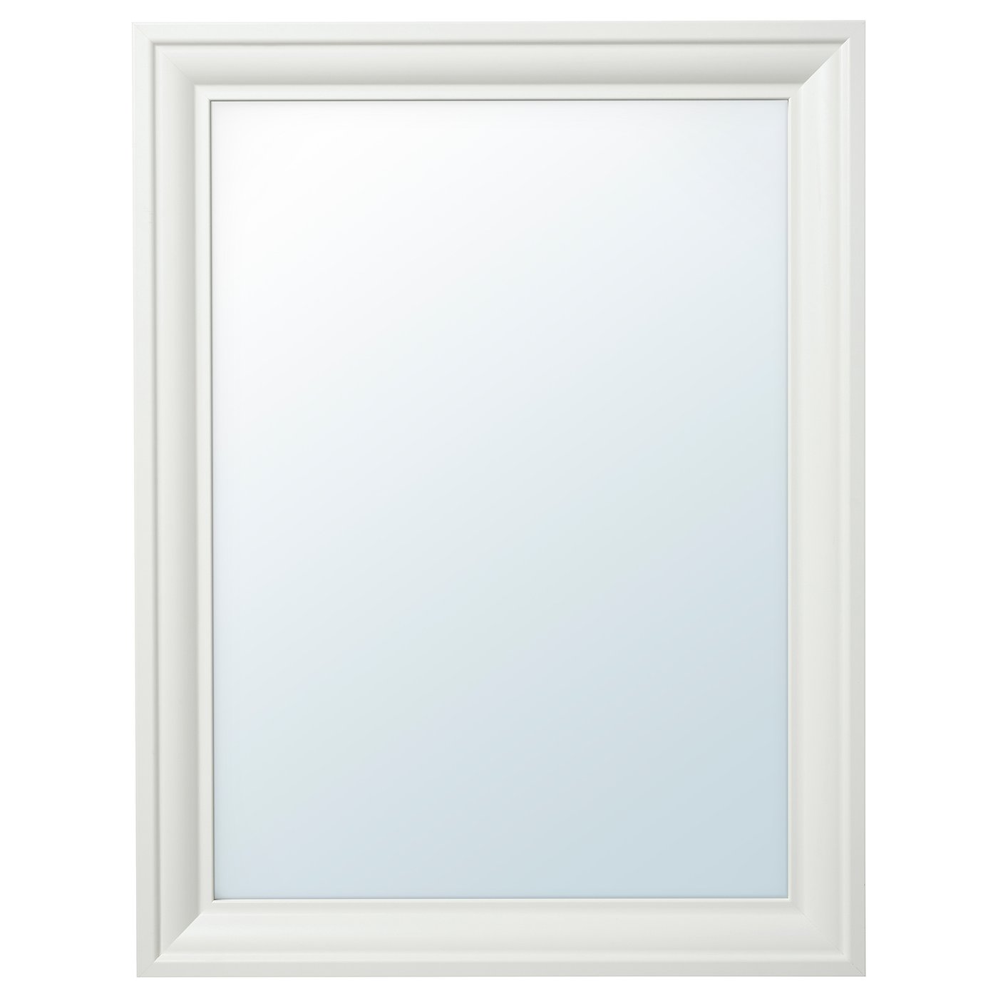 IKEA TOFTBYN spegel, vit, 65x85 cm