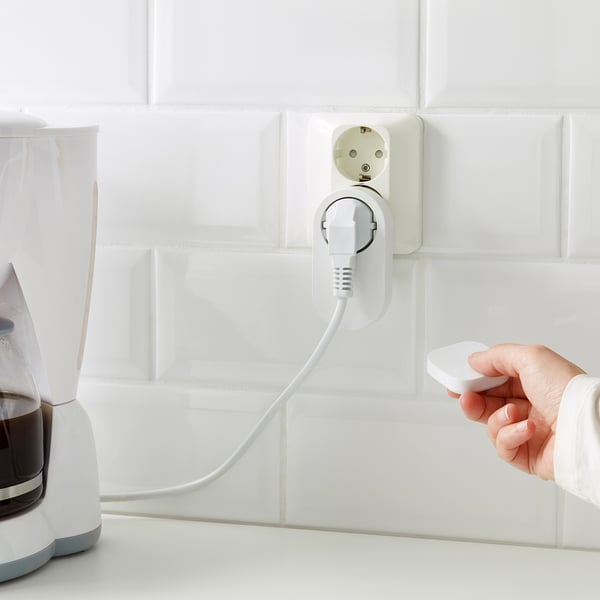 TRÅDFRI Set med uttag, smart