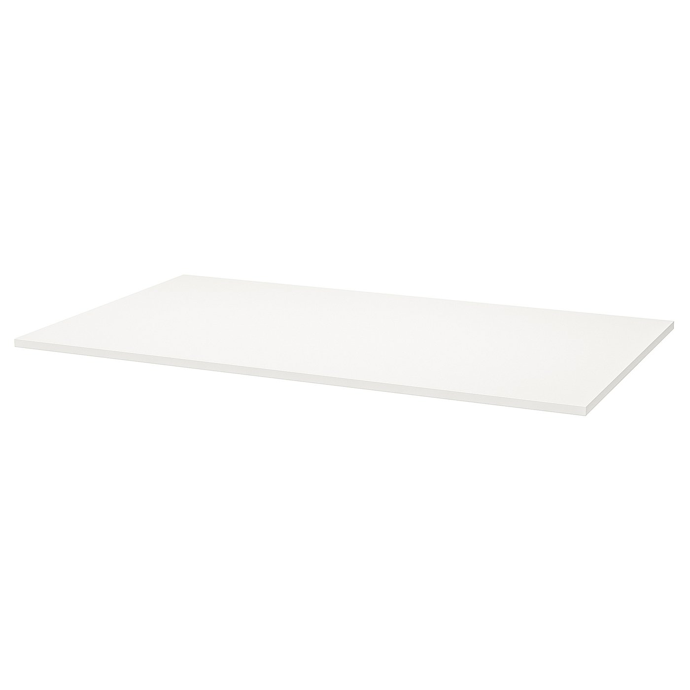 TROTTEN Bordsskiva - vit 140x80 cm IKEA occasion