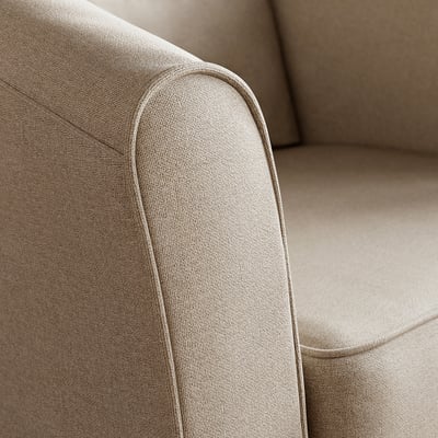 TULLSTA Klädsel till fåtölj, Naggen beige
