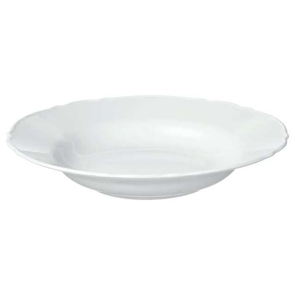UPPLAGA Djup tallrik - vit 26 cm