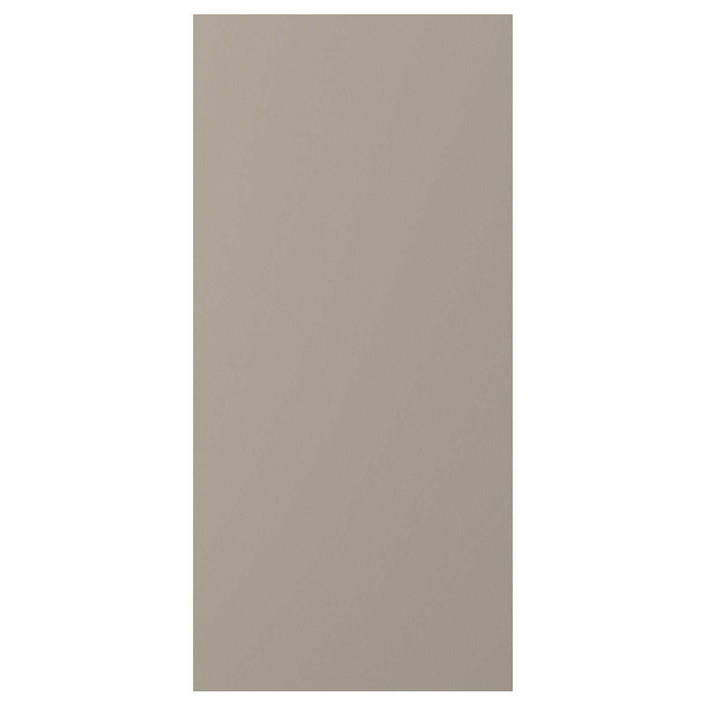 IKEA UPPLÖV täcksida, matt yta mörkbeige, 39x83 cm