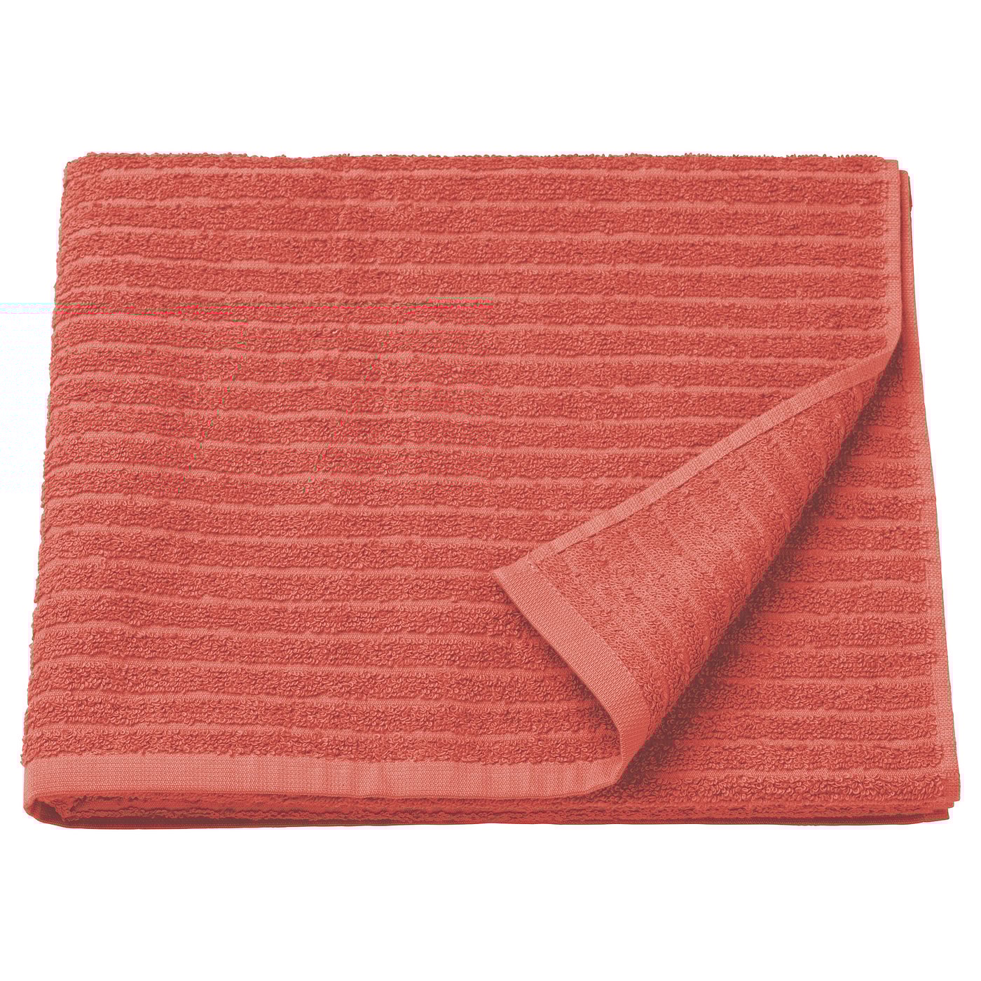 IKEA VÅGSJÖN badhandduk, orange-röd, 70x140 cm