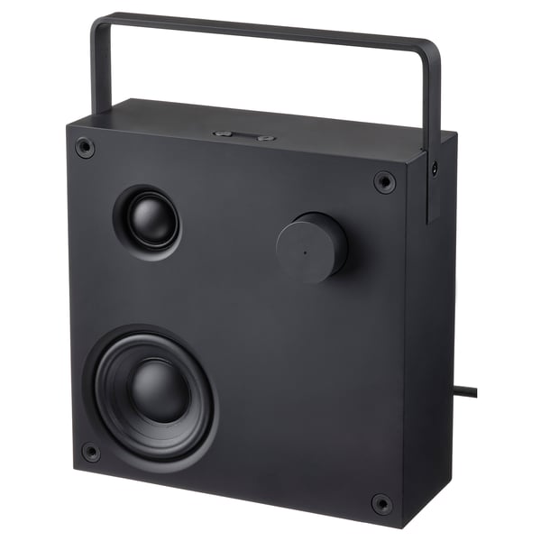 VAPPEBY Bluetooth högtalare - svart/gen 3 20x20 cm