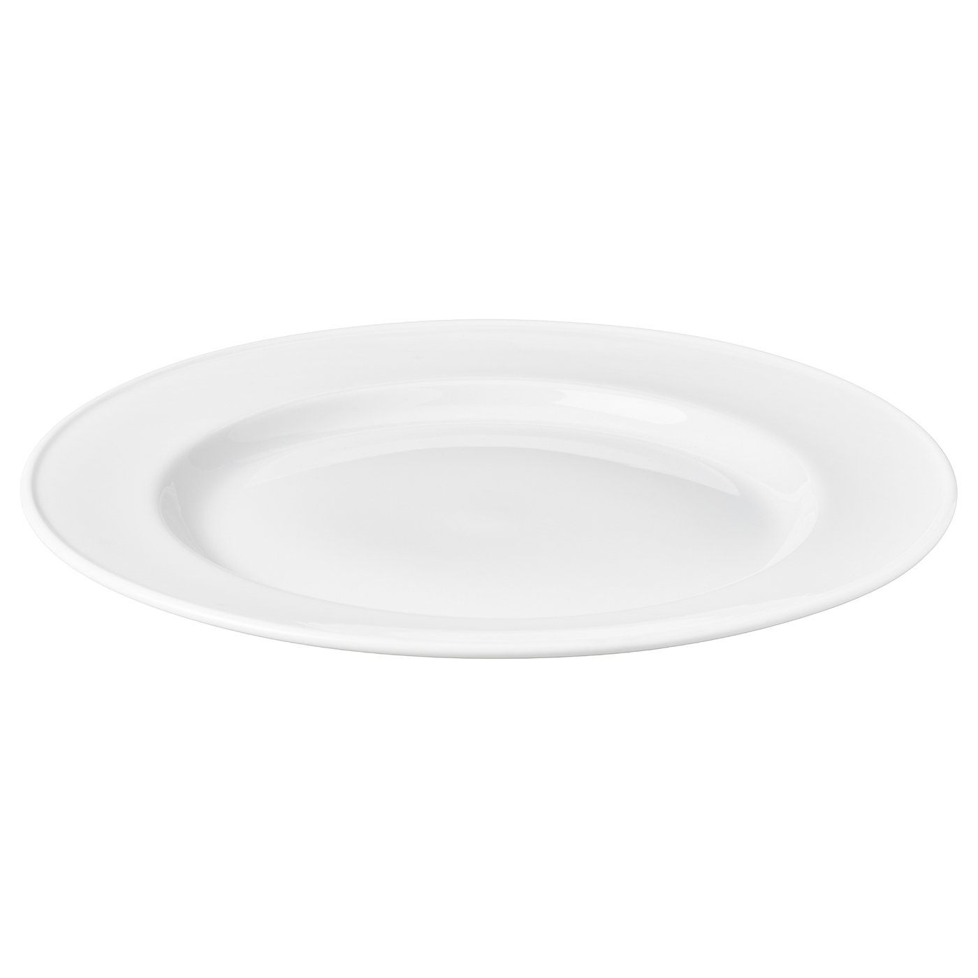 VARDAGEN Tallrik, vit, 27 cm