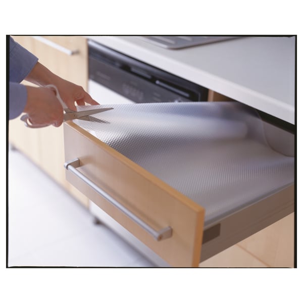 VARIERA Lådmatta, transparent - IKEA