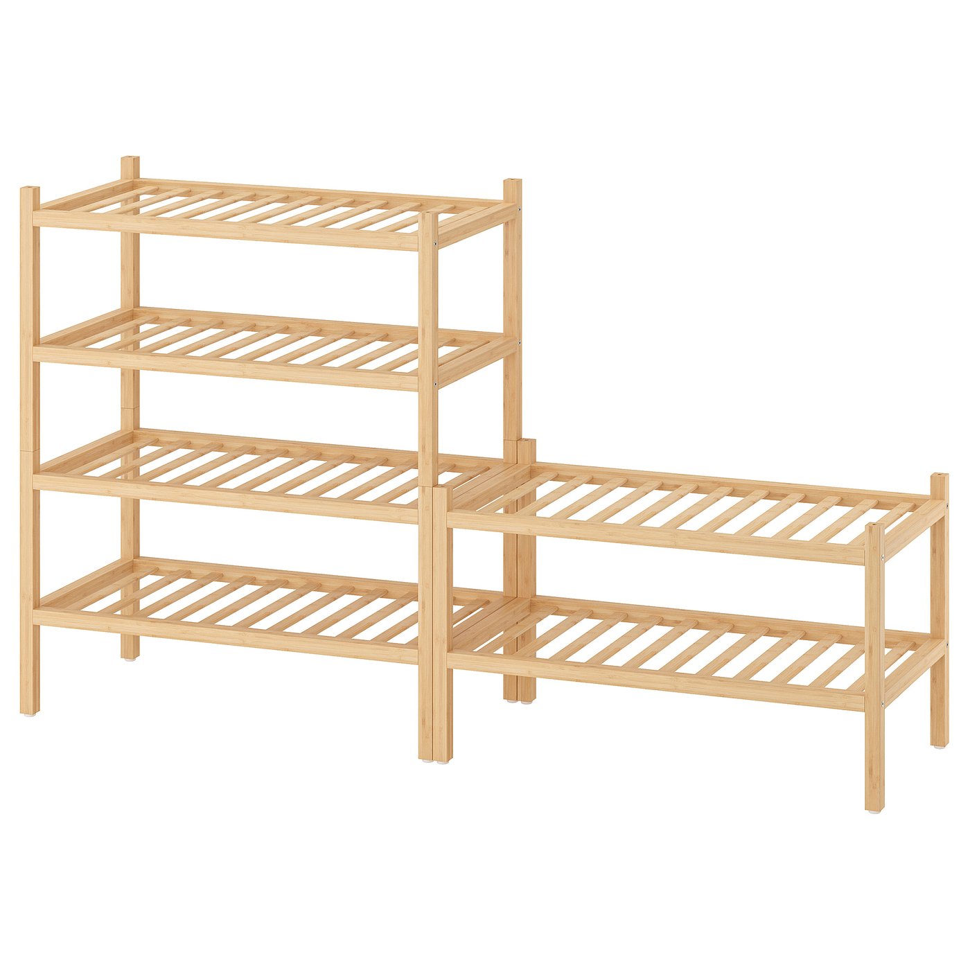 IKEA VASSKÄR hallmöbler, set om 3, bambu