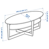 Illustration med mått för produkten: VEJMON.