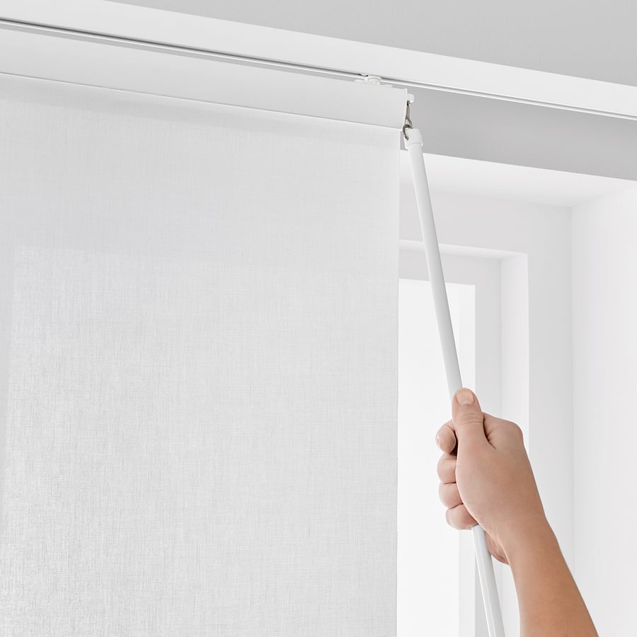 VIDGA Hållare för panelgardin, vit, 60 cm IKEA