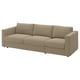 VIMLE 3-sits bäddsoffa, Johanneshov brun-beige