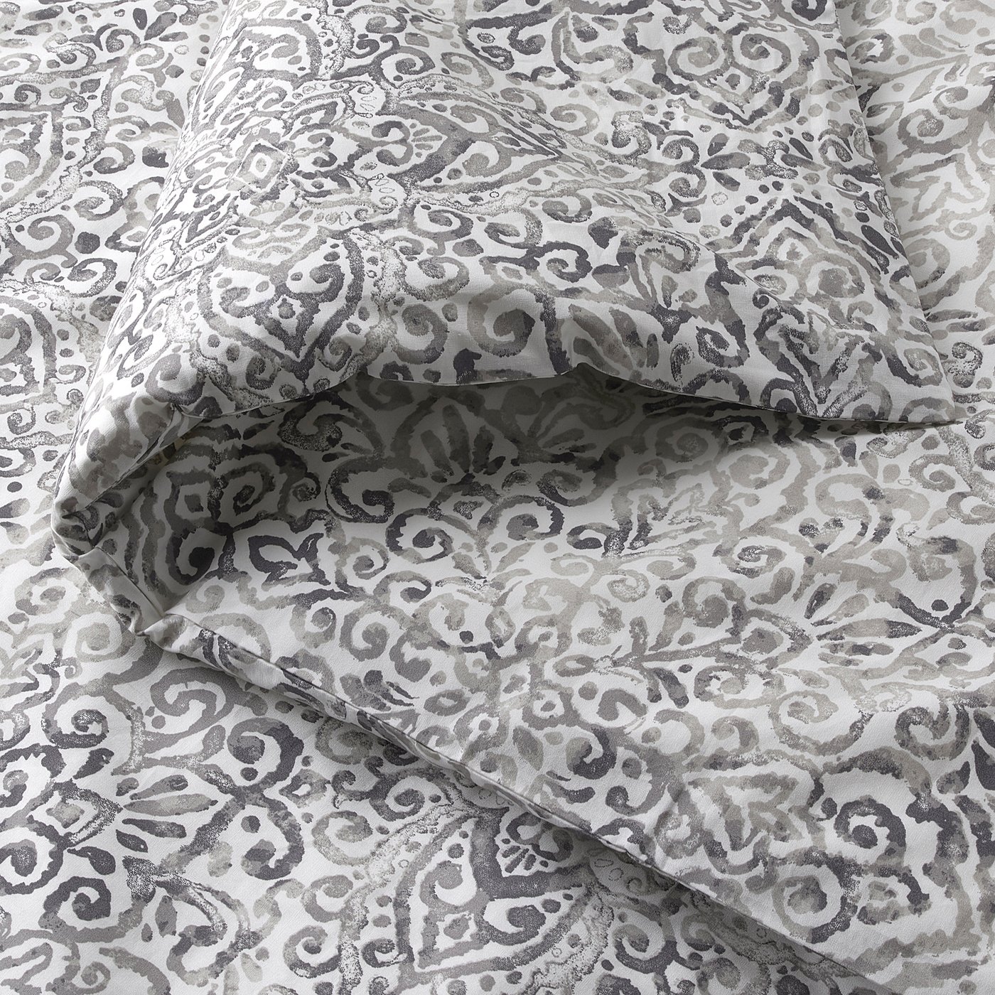 grey leopard duvet
