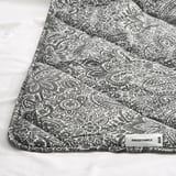 ÄNGSSTAMFLY Duvet, light warm, grey/white, 240x220 cm