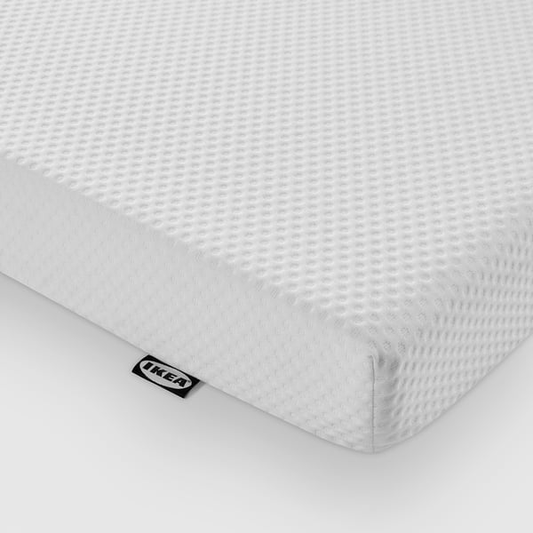ÅKLABBEN Natural latex mattress, medium firm white, 180x200 cm