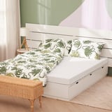 ÅKLABBEN Natural latex mattress, medium firm white, 180x200 cm