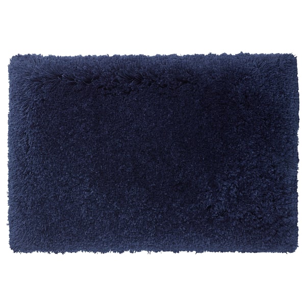 ALMTJÄRN Bath mat, dark blue, 40x60 cm
