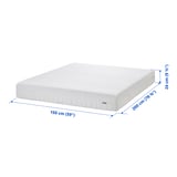 ÅNNELAND Hybrid mattress, firm/white, 150x200 cm