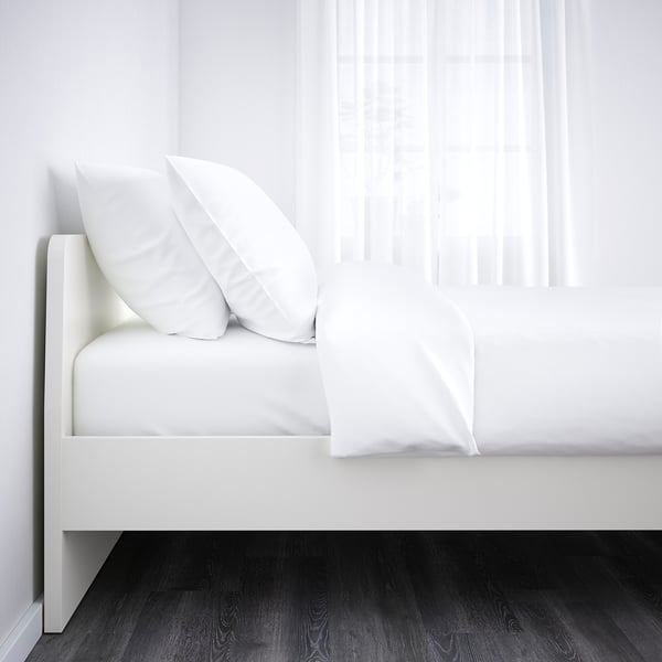 ASKVOLL Bed frame white, Luröy IKEA