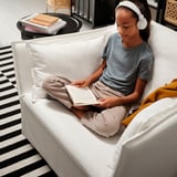 BACKSÄLEN 1,5-seat armchair, Blekinge white