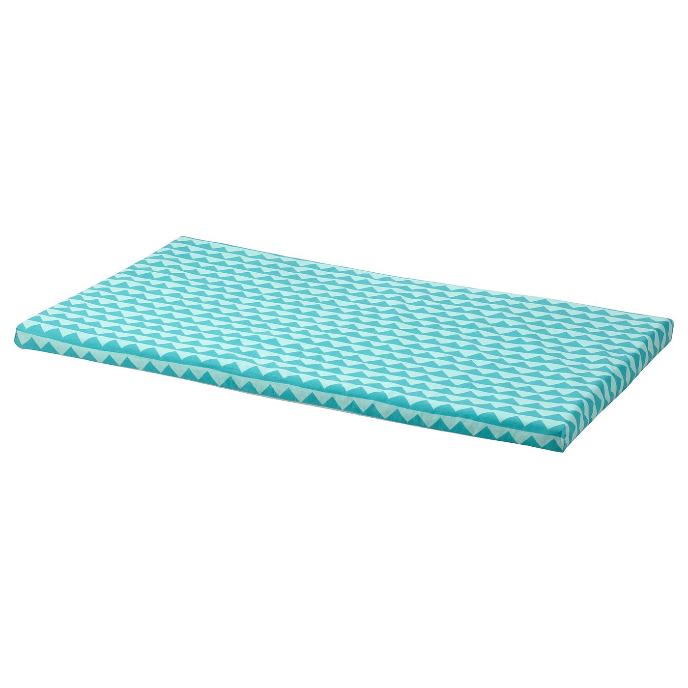 BÄNKKAMRAT bench pad, turquoise, 90x50x3 cm IKEA