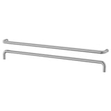BAGGANÄS Handle, stainless steel, 335 mm
