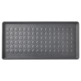 BAGGMUCK Shoe mat, in/outdoor/grey, 71x35 cm