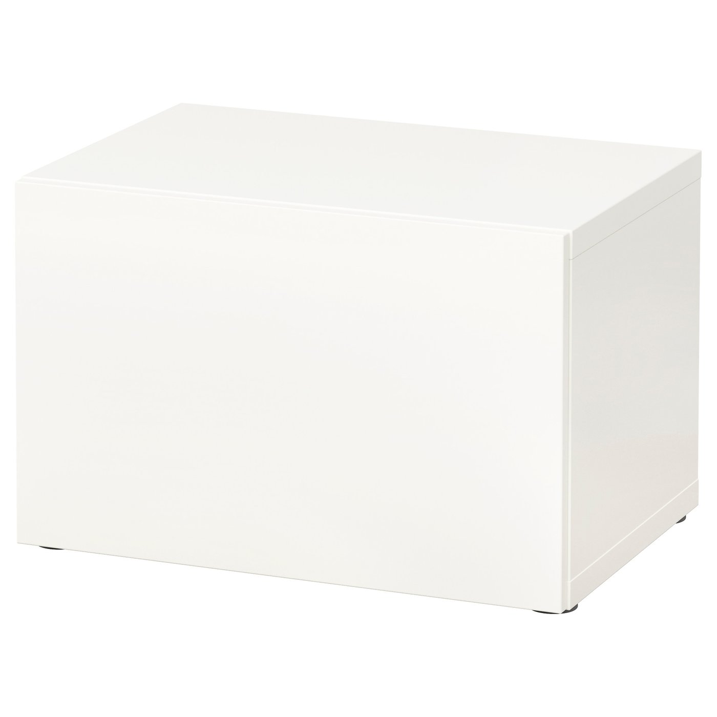 BESTÅ shelf unit with door, white/Lappviken white, 60x42x38 cm IKEA