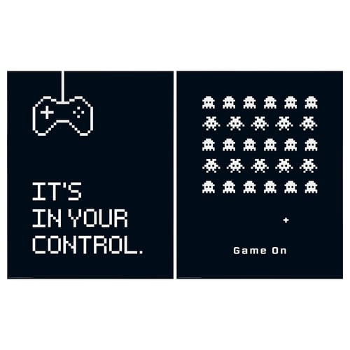 Bild Poster Gamer 40x50 Cm Ikea