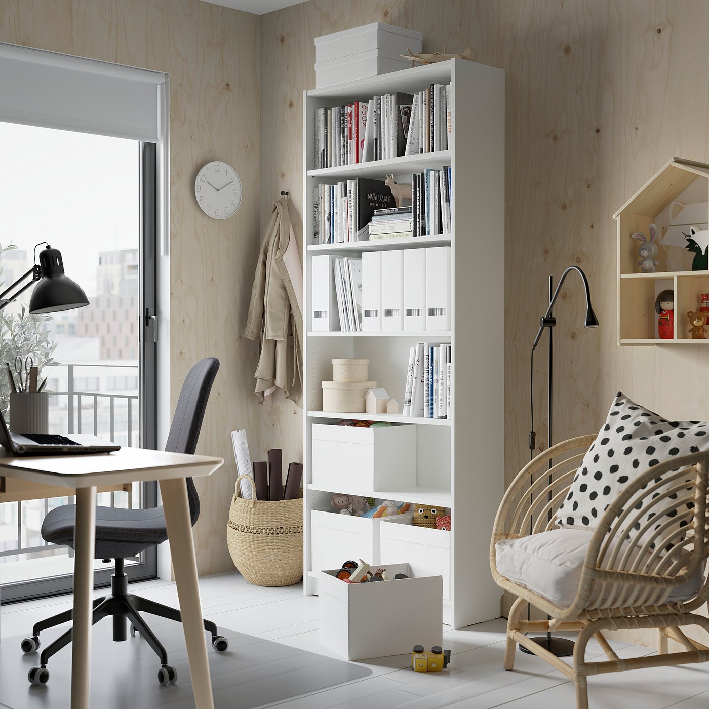 IKEA BILLY 本棚 2台セット ホワイト 80×28×202cm BILLY bookcase, white, 80x28x202 cm - IKEA