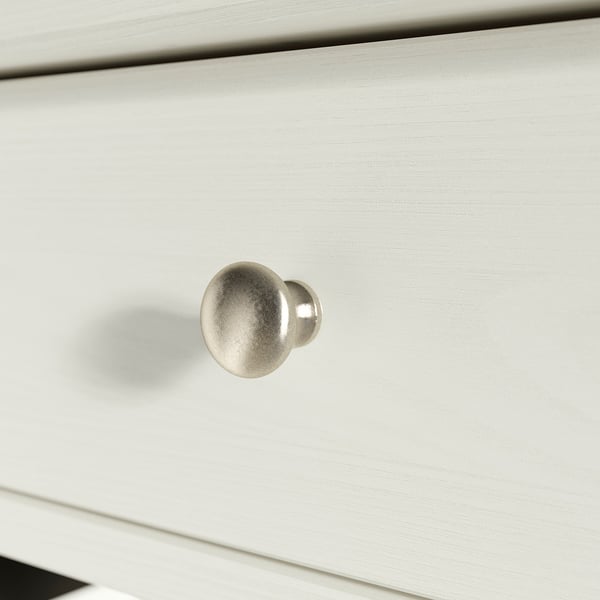 BLÄSTÅSEN Bedside table, white, 50x37x76 cm