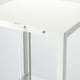 BLÅLIDEN glass-door cabinet, white, 35x32x151 cm - IKEA