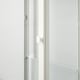 BLÅLIDEN glass-door cabinet, white, 35x32x151 cm - IKEA