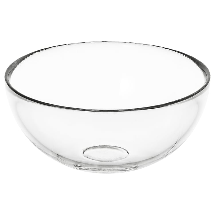 BLANDA Serving bowl clear glass IKEA