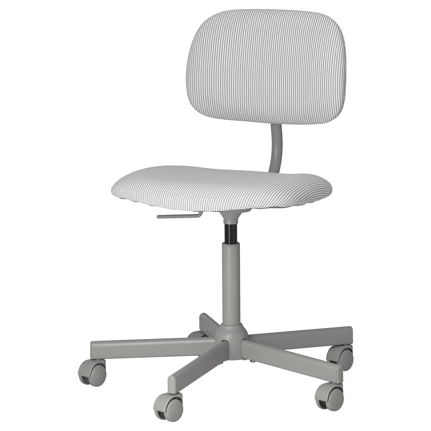 BLECKBERGET swivel chair, Klovsta white/grey - IKEA