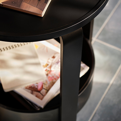 BORGEBY side table, black, 46 cm - IKEA