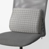 BORTBERG Lumbar cushion, grey, 31x23 cm