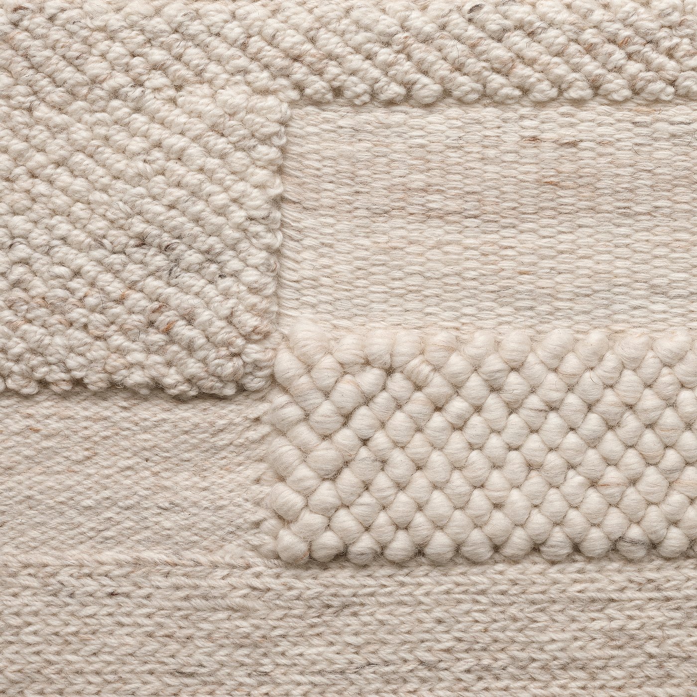 BRÖNDEN rug, low pile, handmade beige, 133x195 cm - IKEA
