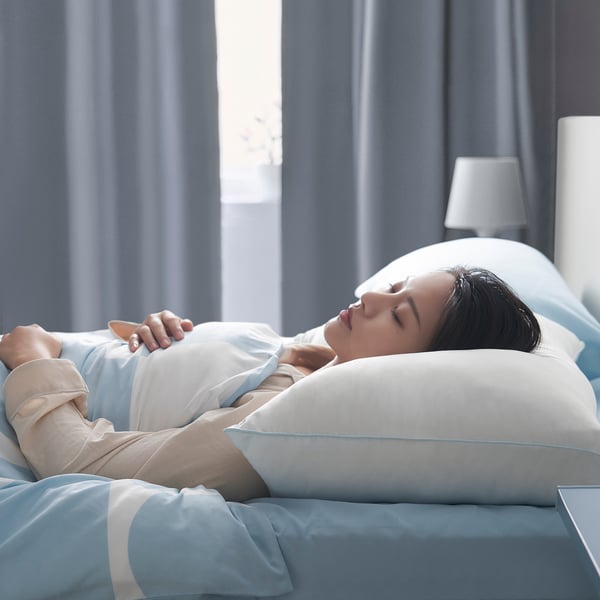 BRUKSVARA Pillow, high, 50x80 cm