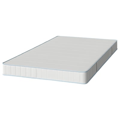 BRUKSVARA Pocket sprung mattress, extra firm white, 120x200 cm