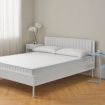 BRUKSVARA Pocket sprung mattress, extra firm white, 150x200 cm