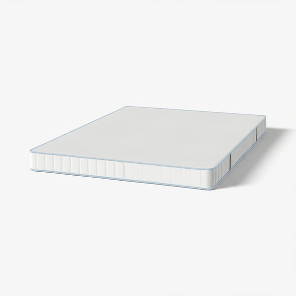 BRUKSVARA Pocket sprung mattress, extra firm white, 150x200 cm
