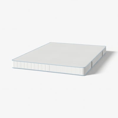 BRUKSVARA Pocket sprung mattress, extra firm white, 150x200 cm