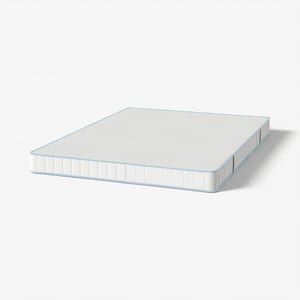 BRUKSVARA Pocket sprung mattress, extra firm white, 150x200 cm
