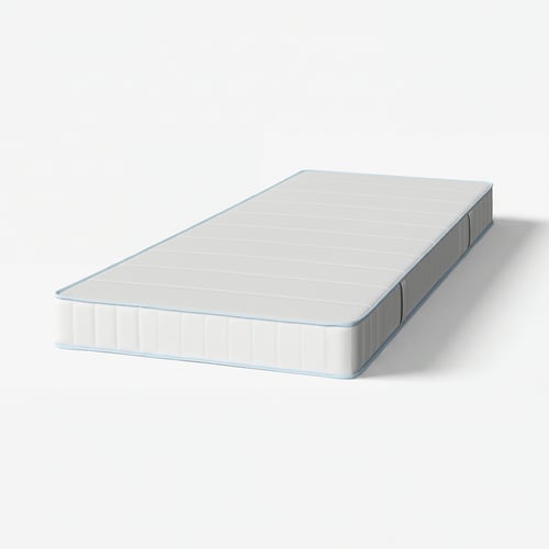 BRUKSVARA Pocket sprung mattress, extra firm white, 90x200 cm