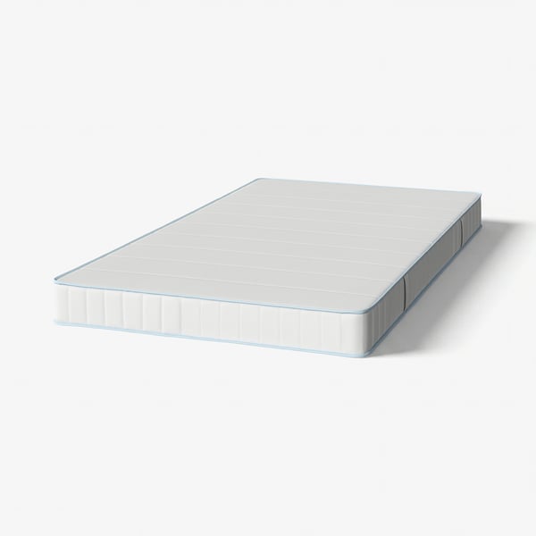 BRUKSVARA Pocket sprung mattress, extra firm white, 120x200 cm