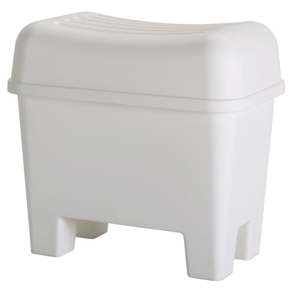 Bursjon Stool With Storage White Ikea