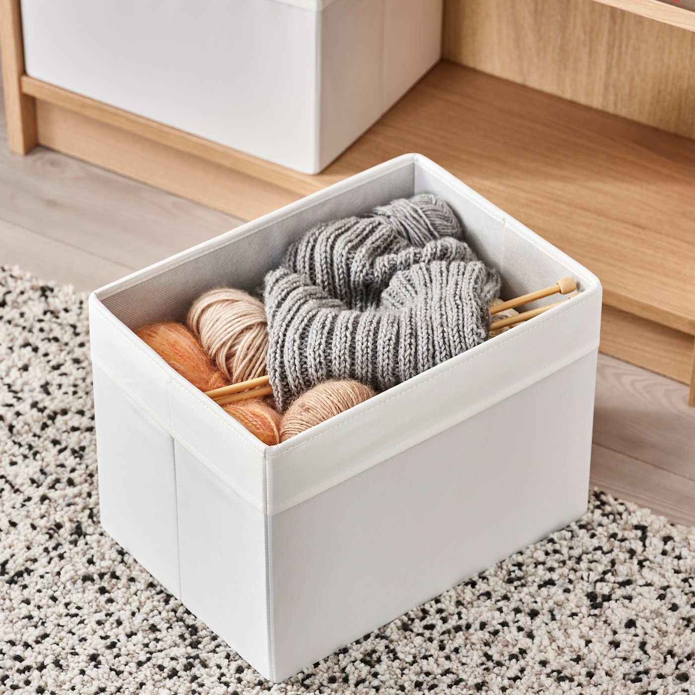 DRÖNA box, white, 25x35x25 cm - IKEA